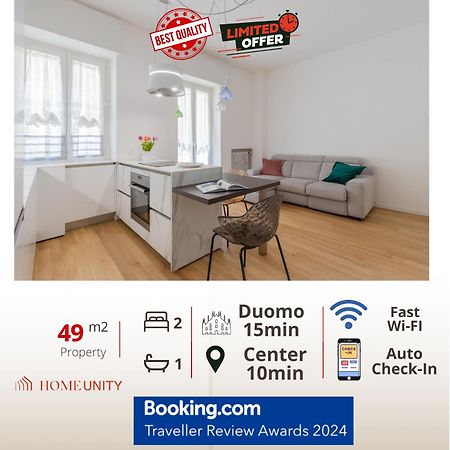 Design Premium Apartment In Center Milan - Homeunity Luaran gambar